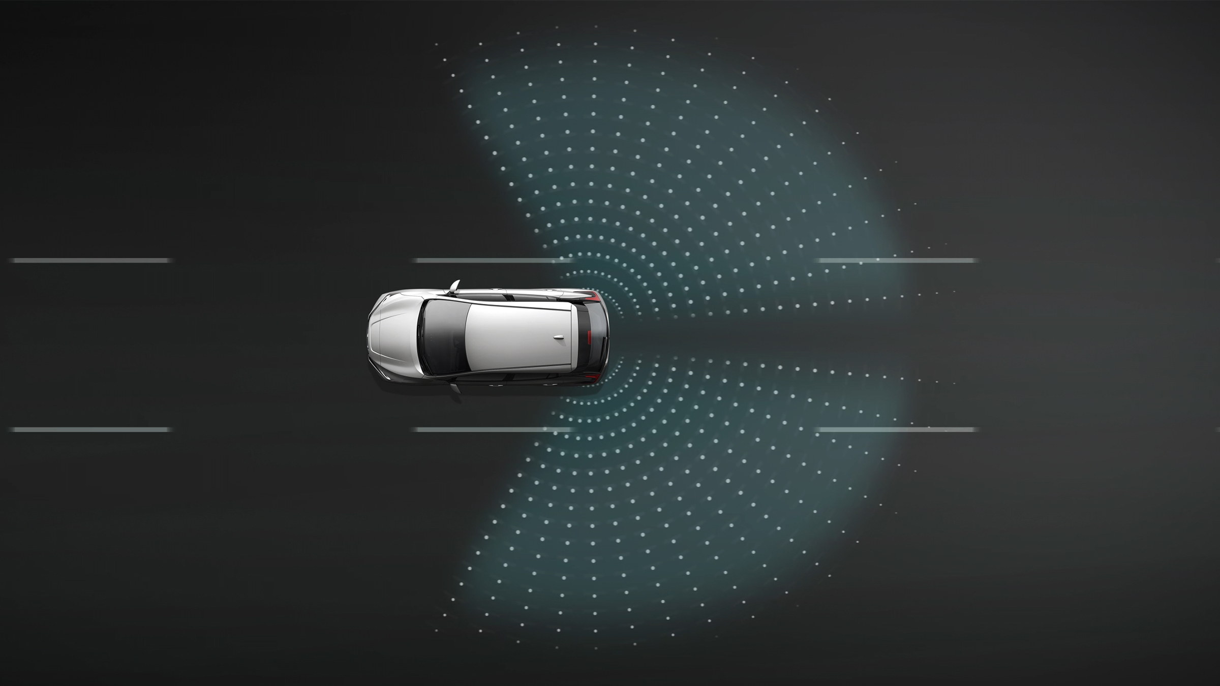 Nissan Leaf Autoplay - Blind spot warning illustration